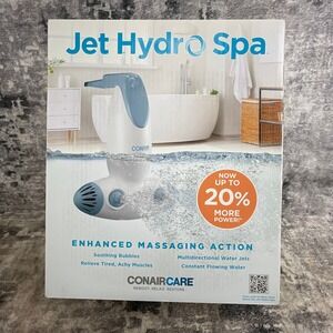 Conair Care Jet Hydro Spa HDY100 Massaging Bath Spa Soothing Bubbles Open Box